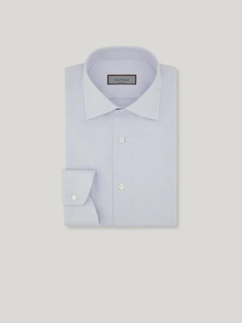 Canali REGULAR FIT SHIRT IN LIGHT BLUE COTTON