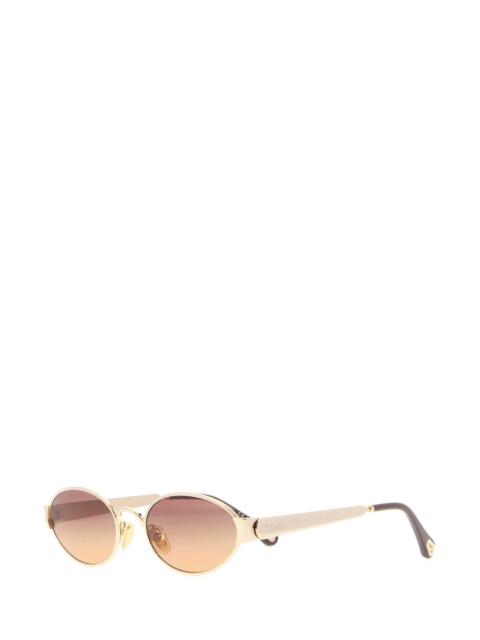 Chloé Chloe Women Gold Metal Holly Sunglasses