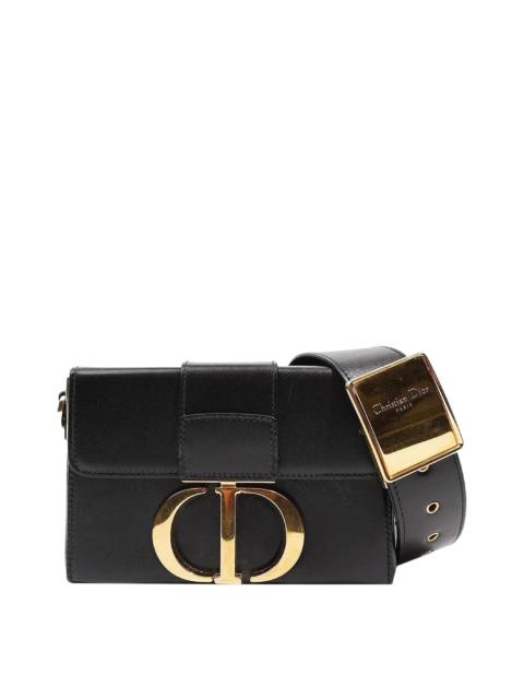 Dior Dior Black Leather 30 Montaigne Box Bag (Authentic Pre-Loved)