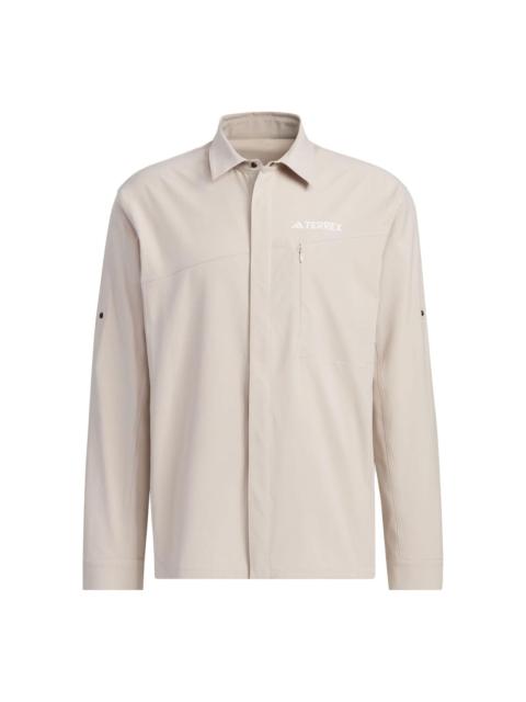 adidas adidas Terrex Long Sleeve Shirt 'Beige' IL8943