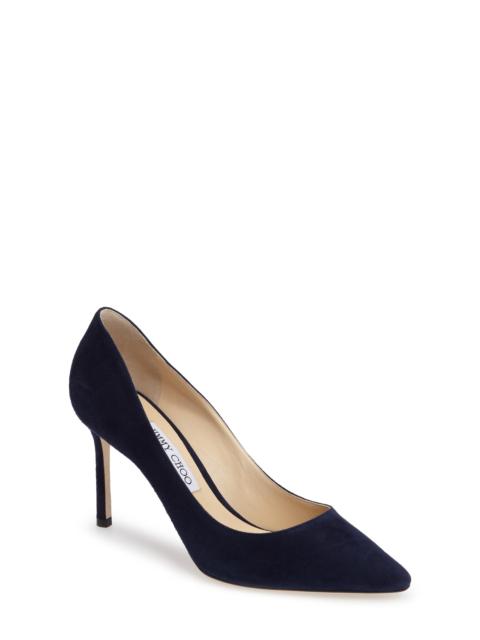 JIMMY CHOO Romy 85 Suede Pump