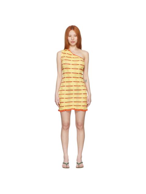 gimaguas SSENSE Exclusive Yellow Mini Dress