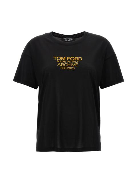TOM FORD Logo print T-shirt