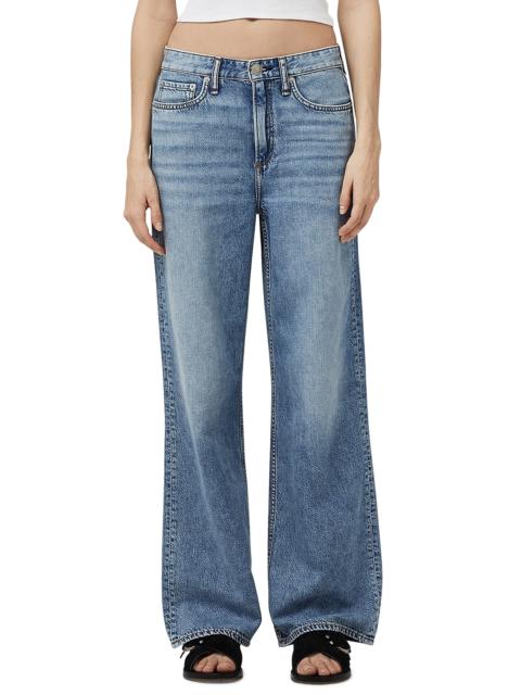rag & bone Featherweight Logan Wide Leg Jeans