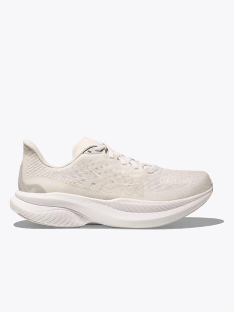 HOKA Men's Mach 6 Shoes in White/White