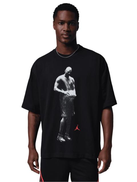 Jordan Jordan Mens Jordan Dri-FIT SPT Statement Graphic Short Sleeve Crew
