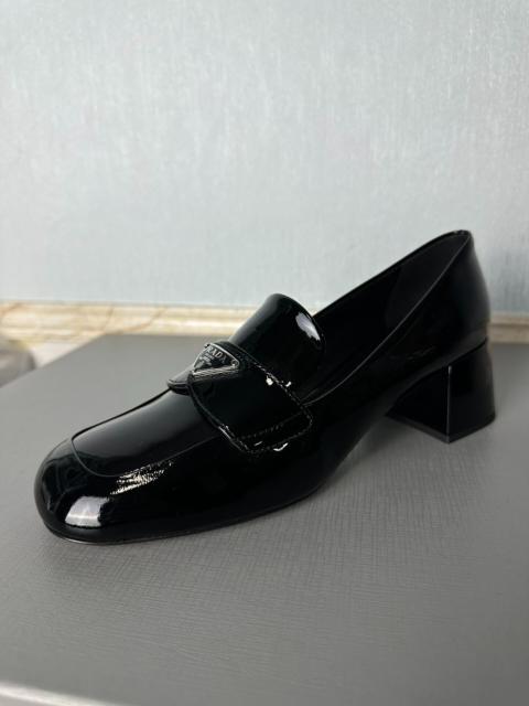 Prada Prada patent leather glossy loafers