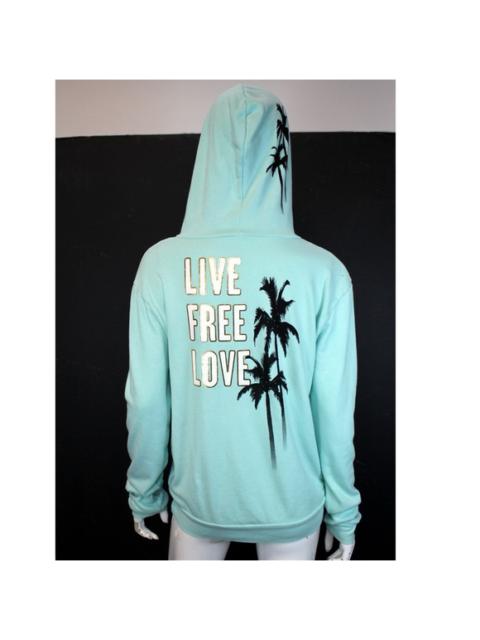 Other Designers Vintage Havana Live Free Love Pullover Hoodie