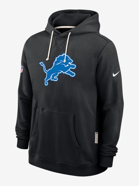 Nike Detroit Lions Alt Offensive Set Play Sideline Men's Nike Dri-FIT NFL Pullover Hoodie