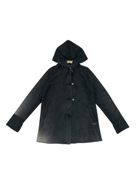 Other Designers Vintage Billabong Sherpa Lining Hoodie Duffle Jacket