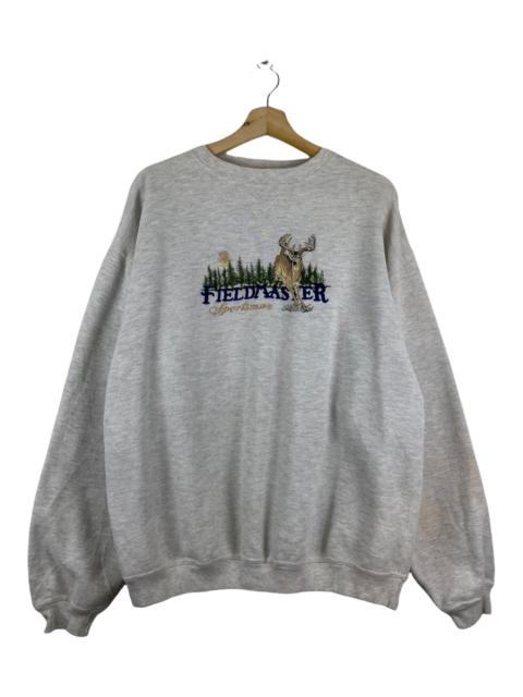 Other Designers Vintage - VINTAGE FIELD MASTER ALL EMBROIDERY SWEATSHIRT