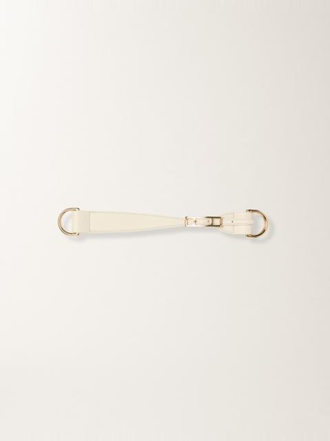 FABIANA FILIPPI Calf leather scarf handle