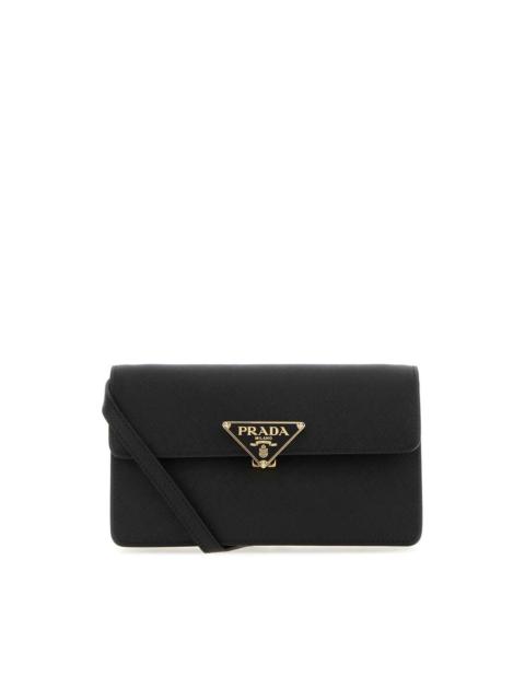 Prada Prada Black Leather Mini Crossbody Bag