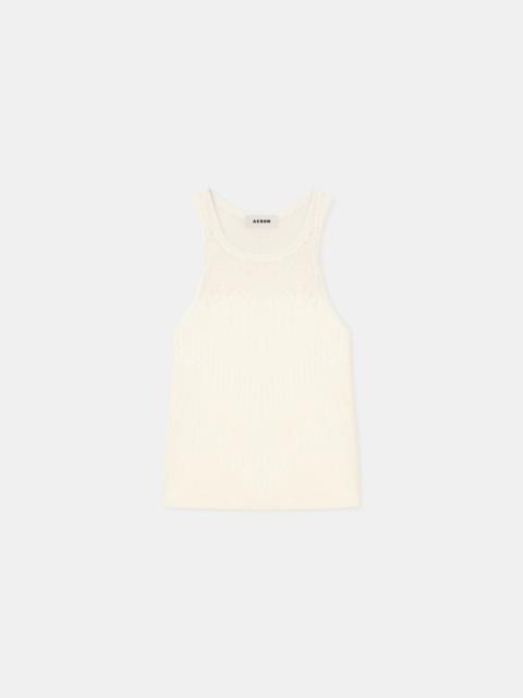 AERON KISMET
Lace knit top