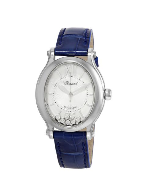 Chopard Chopard Happy Sport Oval Automatic Silver Dial Ladies Watch 278602-3001