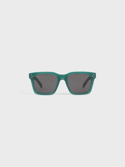 Black Frame 45 Sunglasses in Acetate