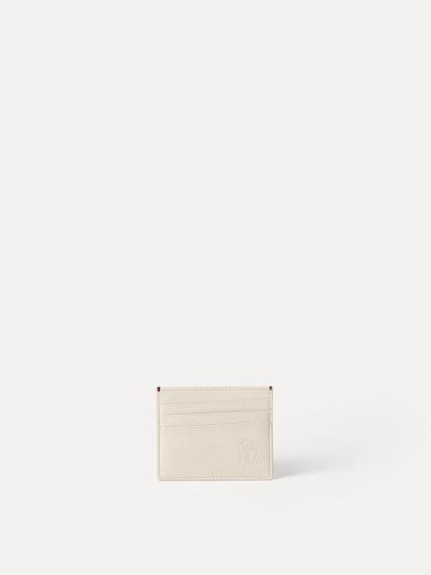 Brunello Cucinelli Fine grain calfskin card holder