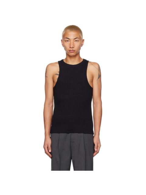 HAN KJØBENHAVN Black Racer Tank Top
