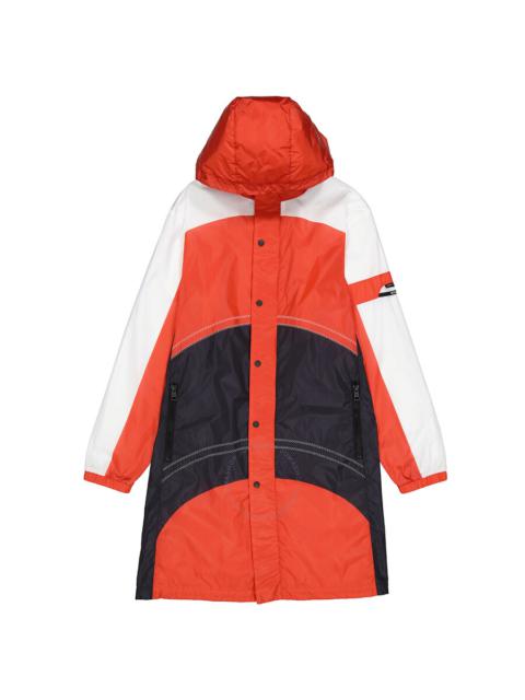 Moncler Aneides Giubbotto Colorblock Hooed Parka Coat, Brand Size 3 (Large)