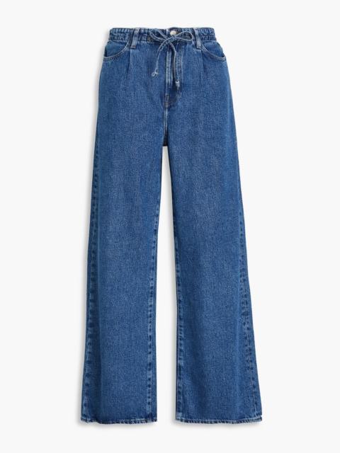FRAME High-rise wide-leg jeans