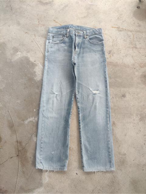Other Designers Vintage Japanese Jean Distressed Faded Denim Pants