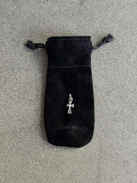 Chrome Hearts RARE! Chrome Hearts Diamond Baby Fat Cross Charm Pendant