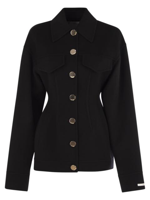 Sportmax Women Egeo - Tight-Fitting Wool Caban
