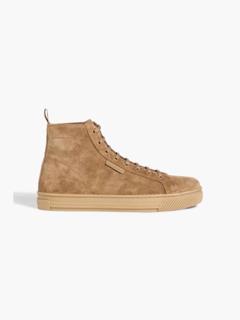 Gianvito Rossi 360 suede high-top sneakers