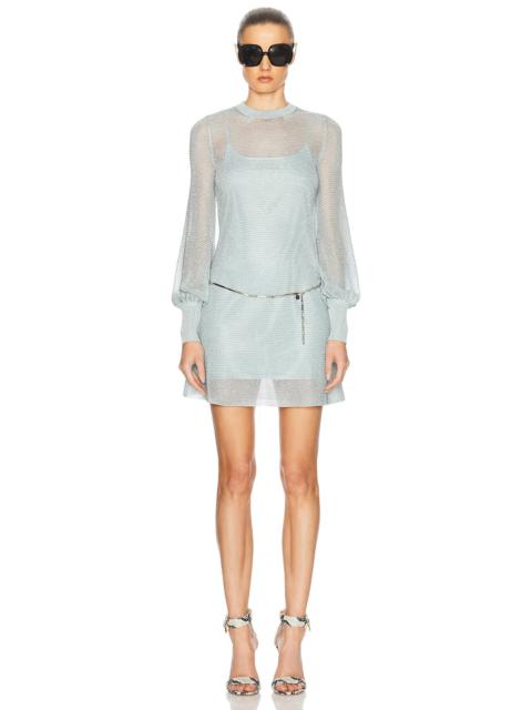 TOM FORD Long Sleeve Mini Dress