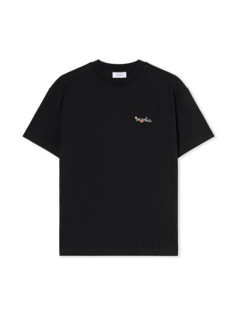 Off-White Arrow Glass Flower Regular Logo T-Shirt
