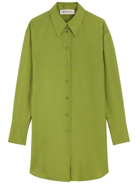 RÓHE Rohe Signature Oversized Silk Shirt