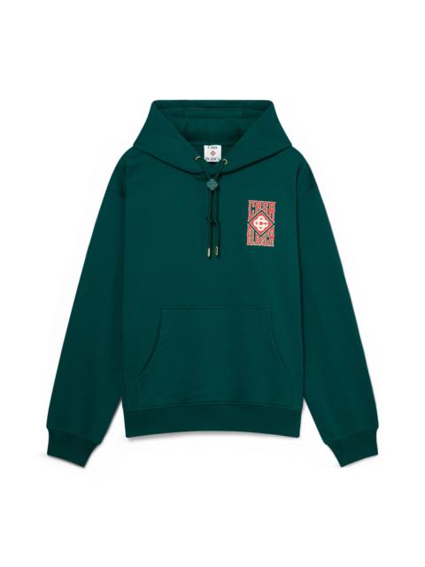 CASABLANCA Gothic Logo Hooded Sweatshirt | Casablanca Paris