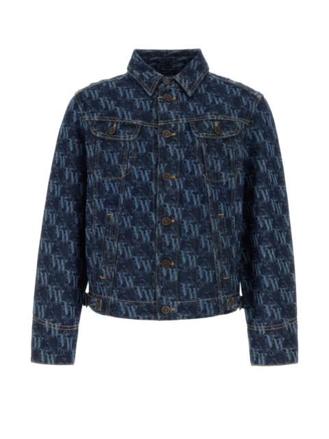Vivienne Westwood Printed denim Stormrider jacket