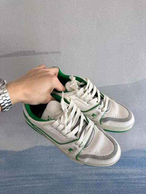 Louis Vuitton Louis Vuitton LV Trainer White/Green 