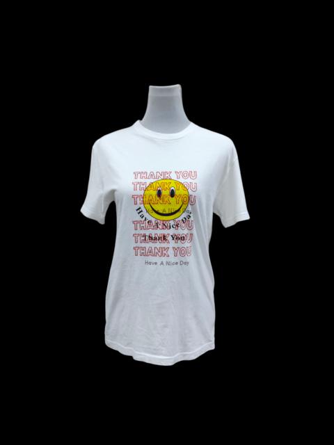 Designer - Thank You Smiley Face Swarovski Crystal Embellished T-shirt