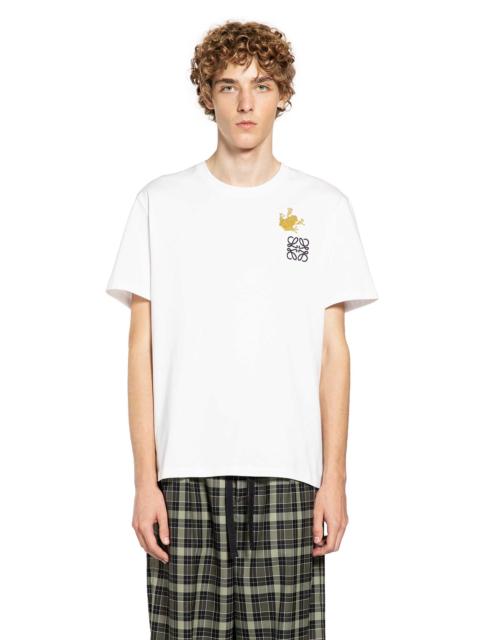 Loewe Cotton Embroidery Relaxed Tee