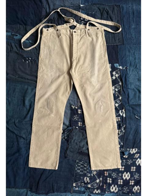 visvim visvim 21AW Travailler Braces Pants (Damaged/Distressed)