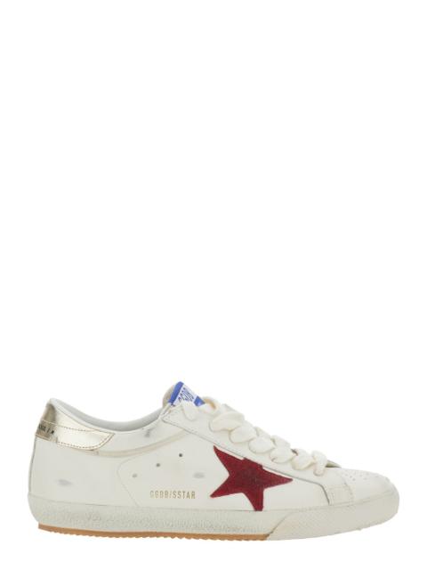Golden Goose Golden Goose Men White 'Superstar' Sneakers With Iconic Style In Leather For Women