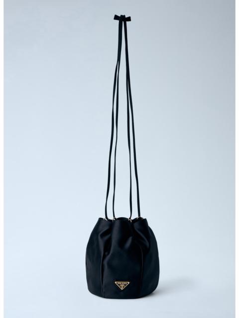 Prada Prada Women Satin Mini Bucket Bag