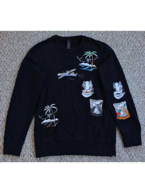 Maison MIHARAYASUHIRO Mihara Yasuhiro Embroidered Sweatshirt