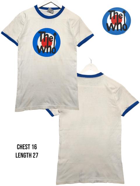 Other Designers Band Tees × Vintage - The Who Logo 2004 Ringer T-Shirt