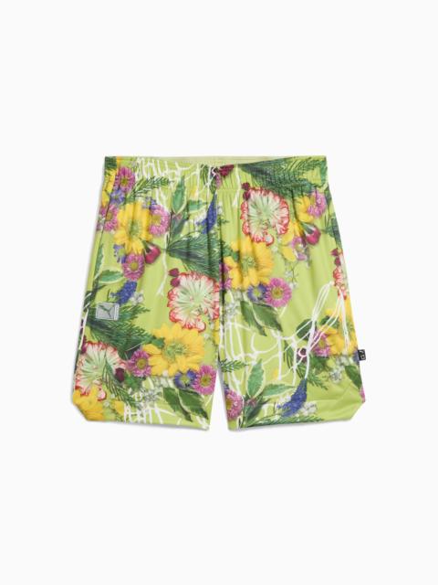 PUMA Dunked In Florals Men's All-Over-Print Shorts