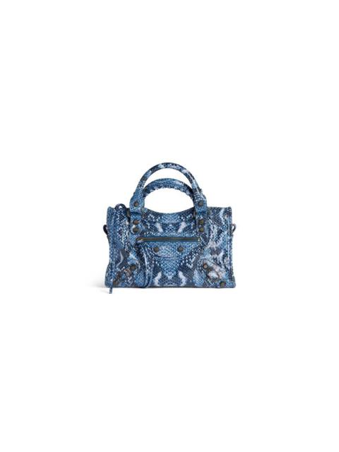 BALENCIAGA Women's Le City Bag Mini in Blue