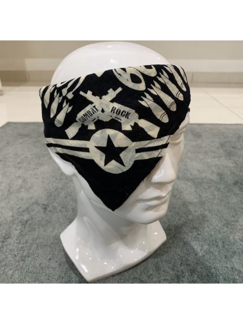 Other Designers Skulls - Combat Rock Skull bandana handkerchief / headband / turban
