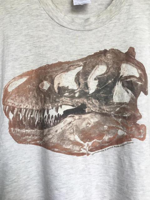 Other Designers Hanes - TYRANNOSAURUS REX AMERICAN MUSEUM OF HISTORY GREY SHIRT