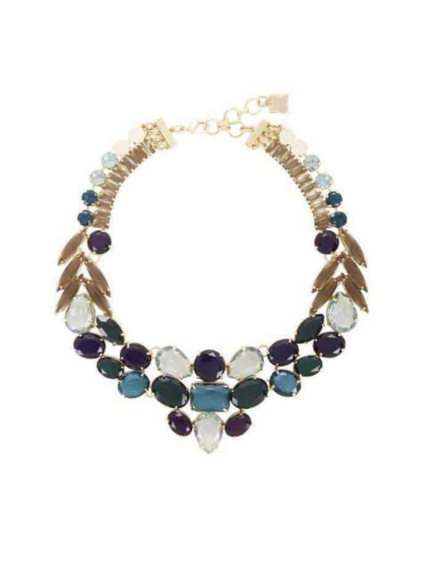 Other Designers Multi Color Stone Statement Necklace