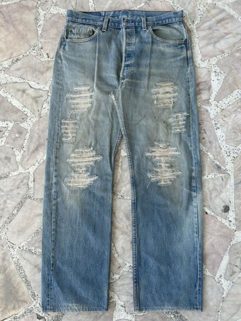 Levi's Levis 501 Vintage Ripped Jeans USA
