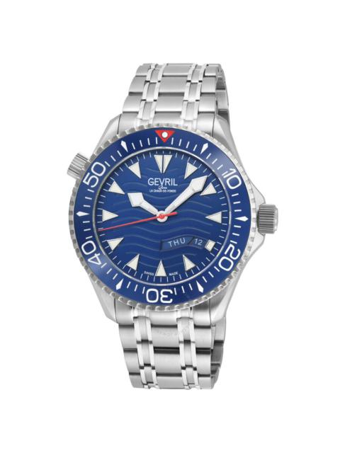 Other Designers Gevril Hudson Yards Automatic Blue Dial Men's Watch 48831B