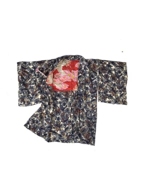 Other Designers Vintage - Vintage 60s Flowers silk kimono