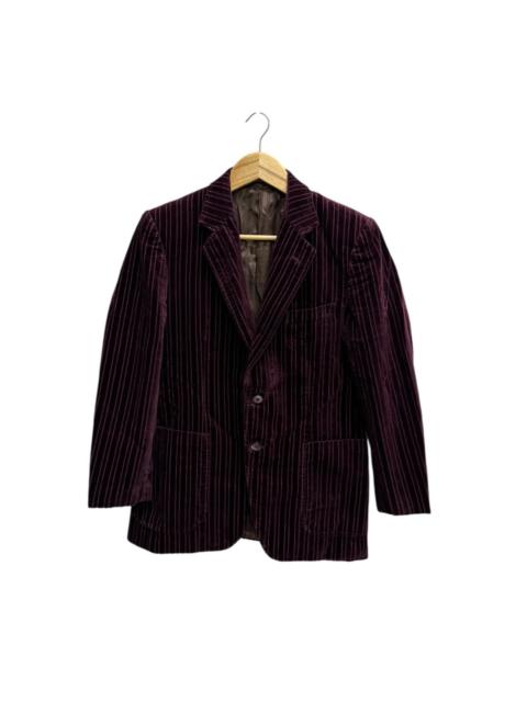 Other Designers Vintage Niedieck brilliant velvet brown blazer